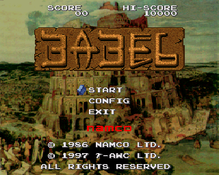 Screenshot Thumbnail / Media File 1 for Babel No Tou (1995)(Gamma AWC)