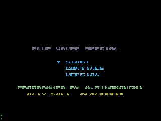 Screenshot Thumbnail / Media File 1 for Blue Waver Special (1989)(Simokouchi M.)
