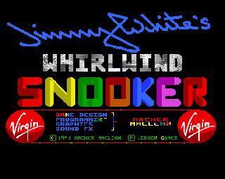 Screenshot Thumbnail / Media File 1 for Jimmy White's 'Whirlwind' Snooker