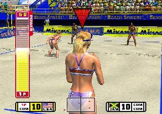Screenshot Thumbnail / Media File 1 for Beach Spikers - Virtua Beach Volleyball