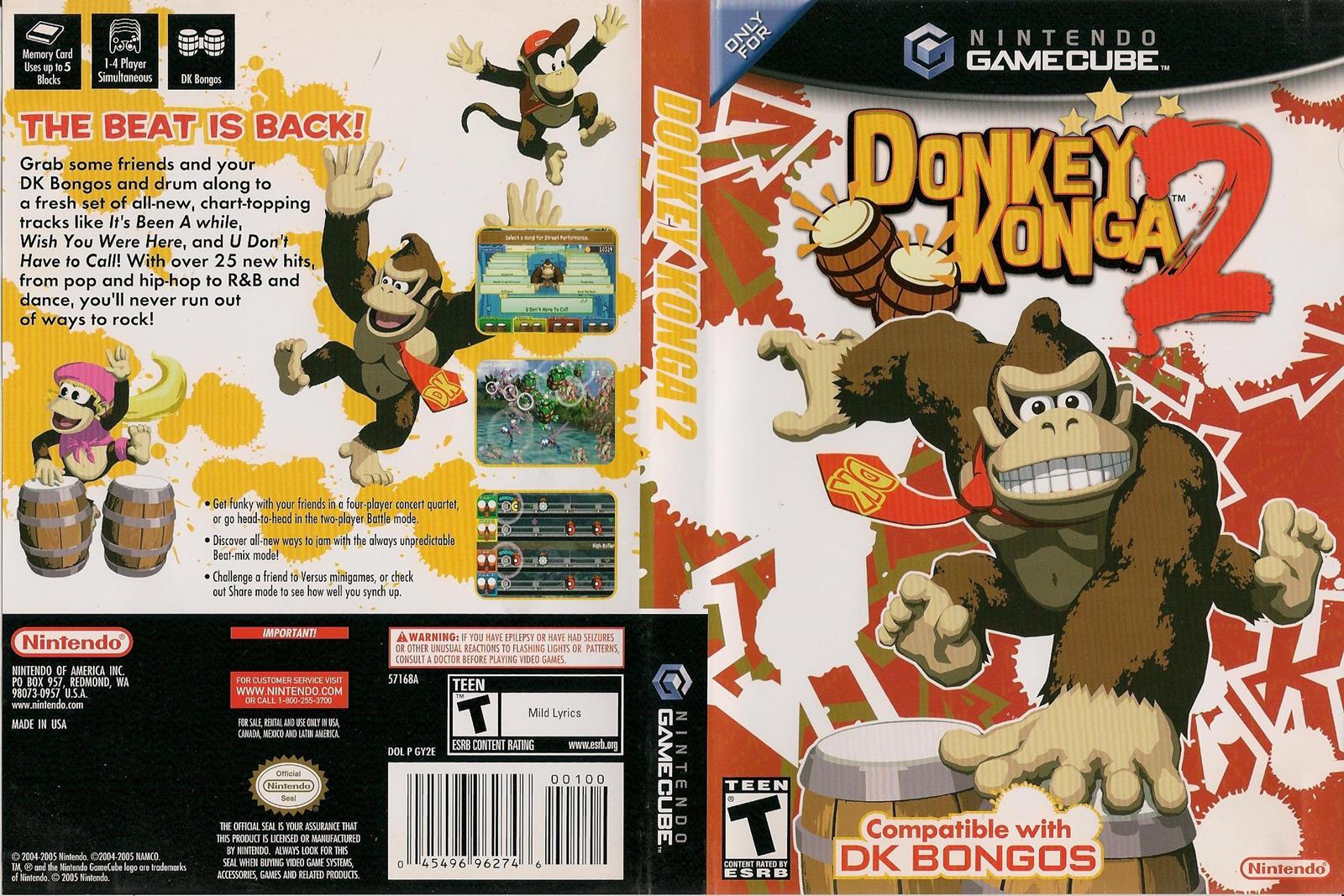 Donkey Konga 2 ISO