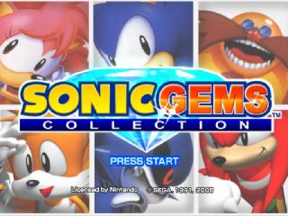 extract roms sonic gems collection