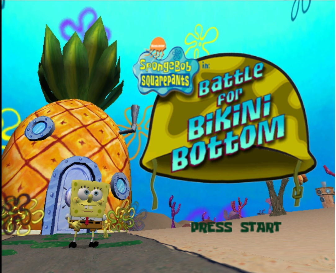 Spongebob Squarepants Battle For Bikini Bottom Iso