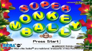 Screenshot Thumbnail / Media File 1 for Super Monkey Ball