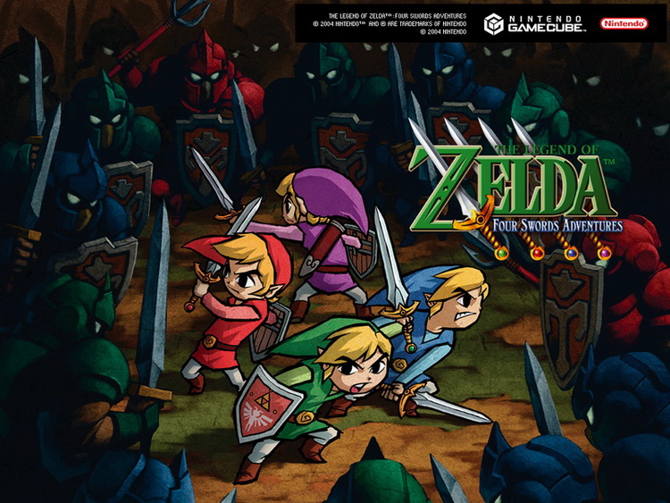 the legend of zelda four swords adventures gba download