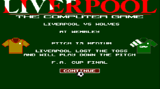 Screenshot Thumbnail / Media File 1 for Liverpool - The Computer Game