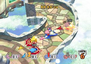 Screenshot Thumbnail / Media File 1 for Kirby Air Ride