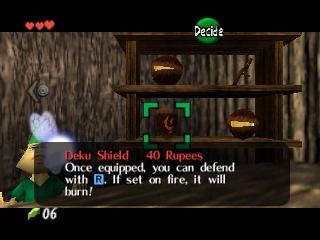 Screenshot Thumbnail / Media File 1 for Legend of Zelda, The - Ocarina of Time - Master Quest (Europe) (En,Fr,De)