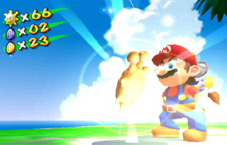 Screenshot Thumbnail / Media File 1 for Super Mario Sunshine (Europe) (En,Fr,De,Es,It)