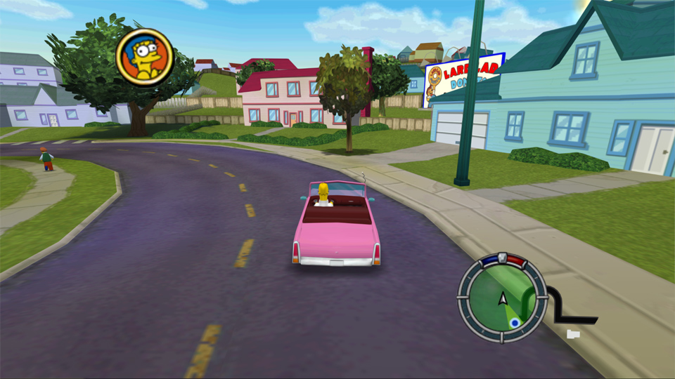 simpsons hit and run