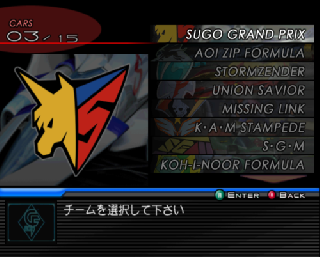 Screenshot Thumbnail / Media File 1 for Shinseiki GPX Cyber Formula (NTSC-J)