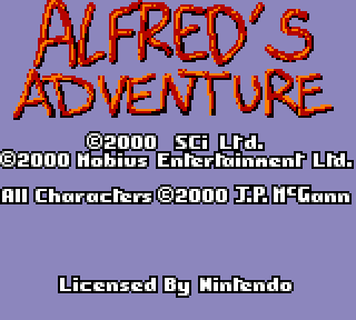 Screenshot Thumbnail / Media File 1 for Alfred's Adventure (Europe) (En,Fr,De,Es,It)