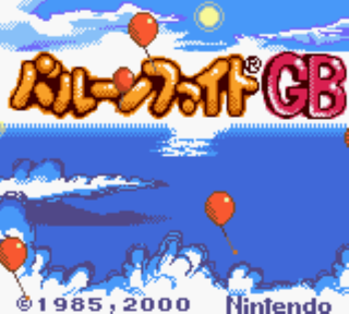 Screenshot Thumbnail / Media File 1 for Balloon Fight GB (Japan) (NP)