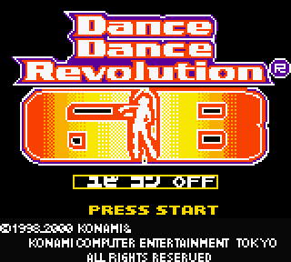 Screenshot Thumbnail / Media File 1 for Dance Dance Revolution GB (Japan)