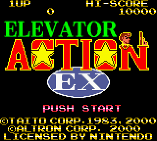 Screenshot Thumbnail / Media File 1 for Elevator Action EX (Japan)