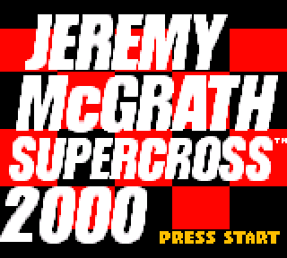 Screenshot Thumbnail / Media File 1 for Jeremy McGrath Supercross 2000 (USA)
