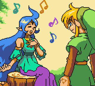 Screenshot Thumbnail / Media File 1 for Legend of Zelda, The - Oracle of Ages (USA)