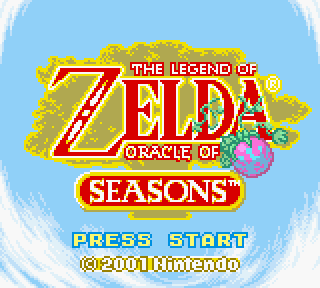 Screenshot Thumbnail / Media File 1 for Legend of Zelda, The - Oracle of Seasons (USA)
