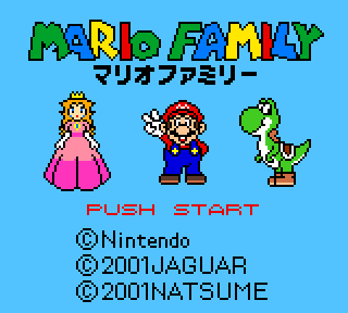 Screenshot Thumbnail / Media File 1 for Mario Family (Japan)