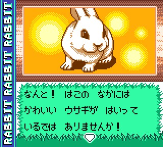 Screenshot Thumbnail / Media File 1 for Nakayoshi Pet Series 2 - Kawaii Usagi (Japan)