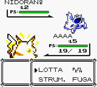 Screenshot Thumbnail / Media File 1 for Pokemon - Versione Gialla (Italy)