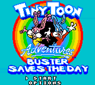 Screenshot Thumbnail / Media File 1 for Tiny Toon Adventures - Buster Saves the Day (USA)