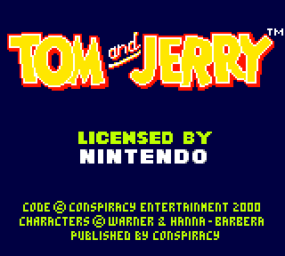 Screenshot Thumbnail / Media File 1 for Tom and Jerry - Mousehunt (Europe) (En,Fr,De,Es,It)