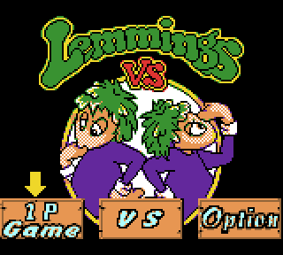 Screenshot Thumbnail / Media File 1 for VS Lemmings (Japan)