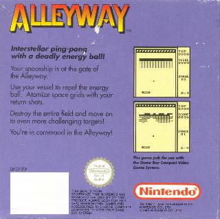 Screenshot Thumbnail / Media File 1 for Alleyway (World)
