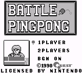 Screenshot Thumbnail / Media File 1 for Battle Pingpong (Japan)