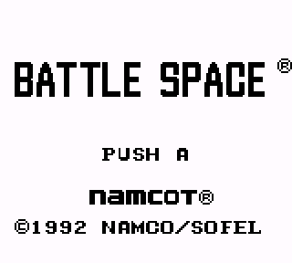 Screenshot Thumbnail / Media File 1 for Battle Space (Japan)