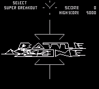 Screenshot Thumbnail / Media File 1 for Battle Zone & Super Breakout (USA, Europe)