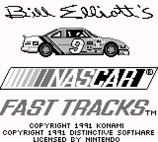 Screenshot Thumbnail / Media File 1 for Bill Elliott's NASCAR Fast Tracks (USA)