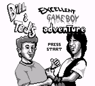 Screenshot Thumbnail / Media File 1 for Bill & Ted's Excellent Game Boy Adventure (USA, Europe)