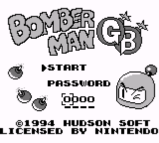 Screenshot Thumbnail / Media File 1 for Bomberman GB (Japan)