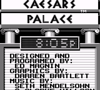 Screenshot Thumbnail / Media File 1 for Caesars Palace (Japan)