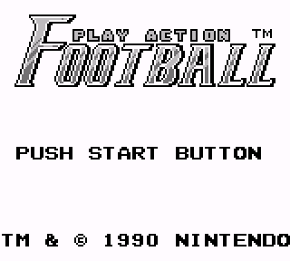 Screenshot Thumbnail / Media File 1 for Play Action Football (USA)
