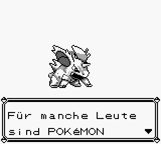 Screenshot Thumbnail / Media File 1 for Pokemon - Rote Edition (Germany)