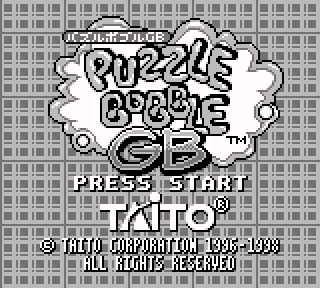 Screenshot Thumbnail / Media File 1 for Puzzle Bobble GB (Japan)