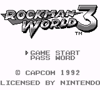 Screenshot Thumbnail / Media File 1 for Rockman World 3 (Japan)