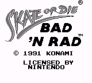 Screenshot Thumbnail / Media File 1 for Skate or Die - Bad 'N Rad (Europe)