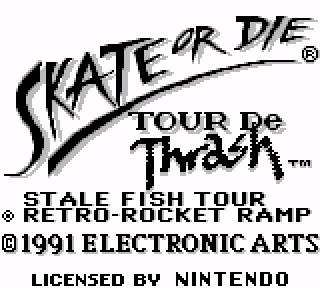 Screenshot Thumbnail / Media File 1 for Skate or Die - Tour de Thrash (USA)