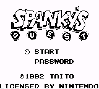 Screenshot Thumbnail / Media File 1 for Spanky's Quest (Europe)