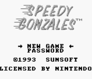 Screenshot Thumbnail / Media File 1 for Speedy Gonzales (USA, Europe)