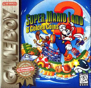 Screenshot Thumbnail / Media File 1 for Super Mario Land 2 - 6 Golden Coins (USA, Europe)