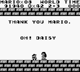 Screenshot Thumbnail / Media File 1 for Super Mario Land (World)