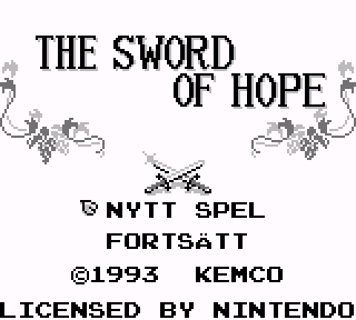 Screenshot Thumbnail / Media File 1 for Sword of Hope, The (Sweden)