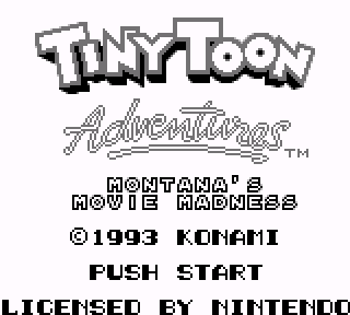 Screenshot Thumbnail / Media File 1 for Tiny Toon Adventures - Montana's Movie Madness (USA, Europe)