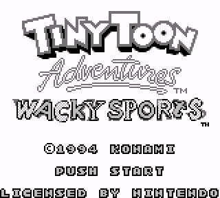Screenshot Thumbnail / Media File 1 for Tiny Toon Adventures - Wacky Sports (USA)