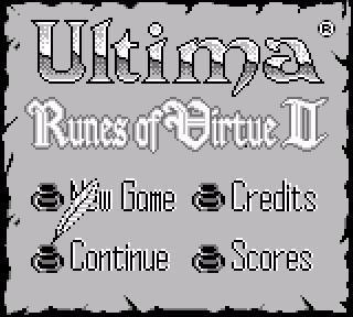Screenshot Thumbnail / Media File 1 for Ultima - Ushinawareta Runes II (Japan)